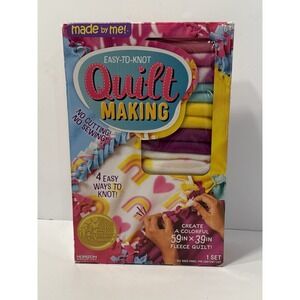 Easy-to-Knot Quilt Making, Create a 59" x 39" Fleece Quilt Family Choice Award